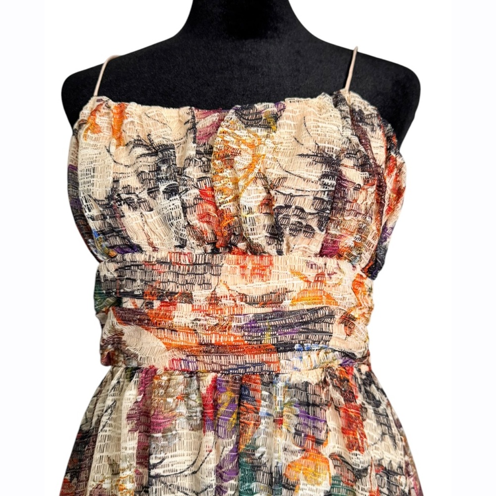 Sold! Maeve for Anthropologie Mackenzie Boho Floral Midi Dress - Picture 3 of 11